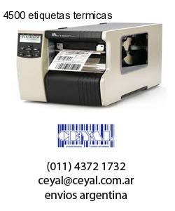 4500 etiquetas termicas