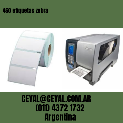 460 etiquetas zebra
