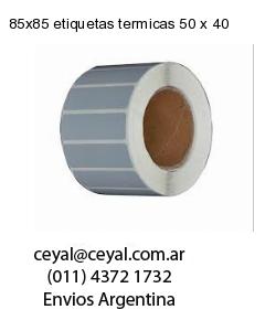 85×85 etiquetas termicas 50 x 40