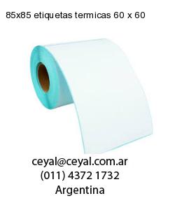 85×85 etiquetas termicas 60 x 60