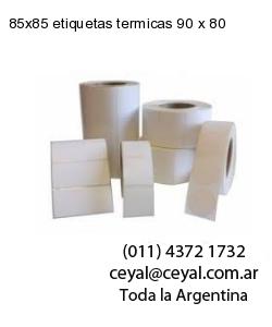 85×85 etiquetas termicas 90 x 80