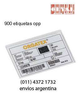 900 etiquetas opp