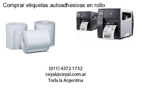 Comprar etiquetas autoadhesivas en rollo