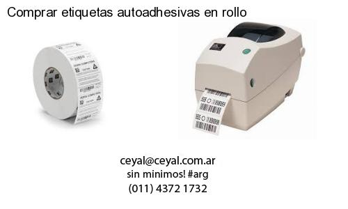 Comprar etiquetas autoadhesivas en rollo