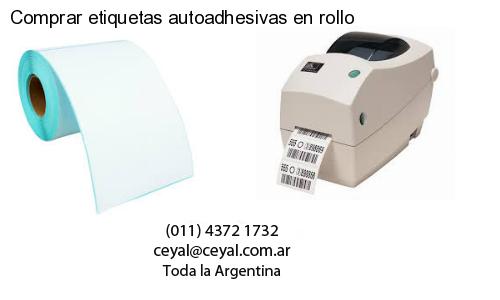 Comprar etiquetas autoadhesivas en rollo