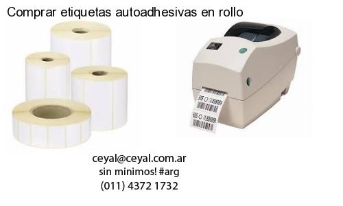 Comprar etiquetas autoadhesivas en rollo