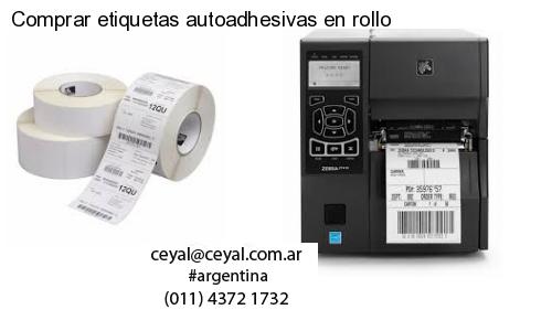 Comprar etiquetas autoadhesivas en rollo