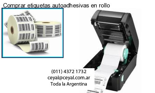 Comprar etiquetas autoadhesivas en rollo