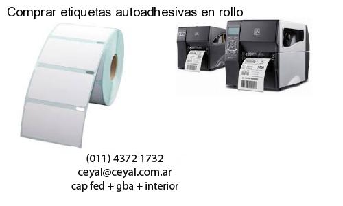 Comprar etiquetas autoadhesivas en rollo
