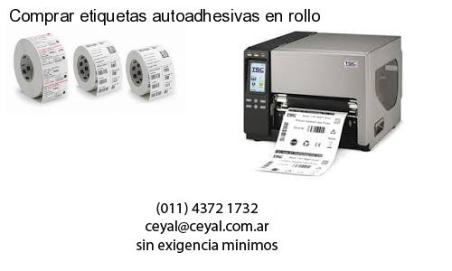 Comprar etiquetas autoadhesivas en rollo