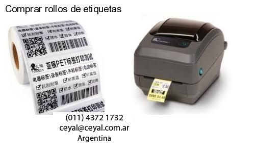Comprar rollos de etiquetas