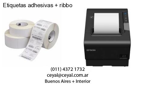 Etiquetas adhesivas   ribbo
