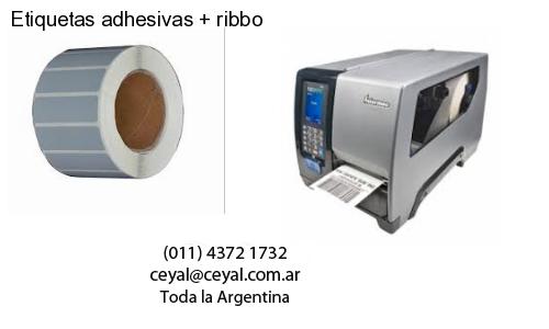 Etiquetas adhesivas   ribbo