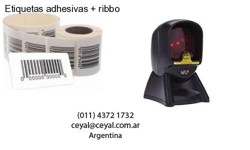 Etiquetas adhesivas   ribbo