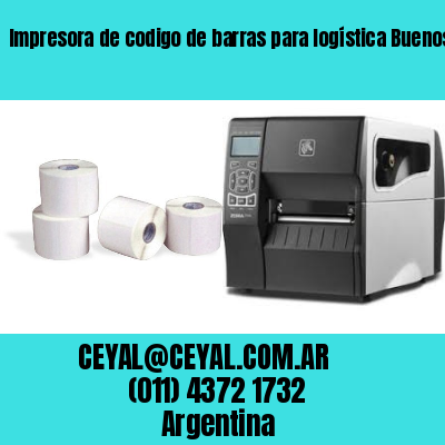 Impresora de codigo de barras para logística Buenos Aires Argentina