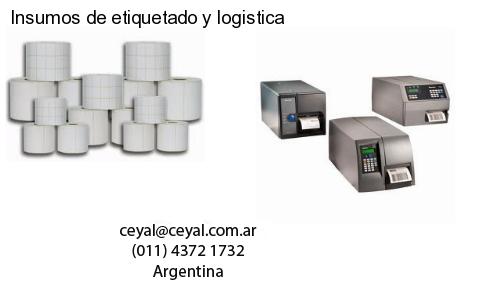 Insumos de etiquetado y logistica