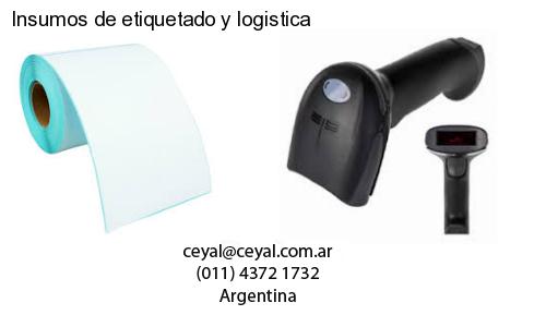 Insumos de etiquetado y logistica