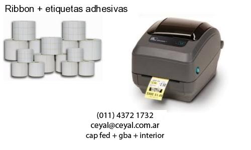 Ribbon   etiquetas adhesivas