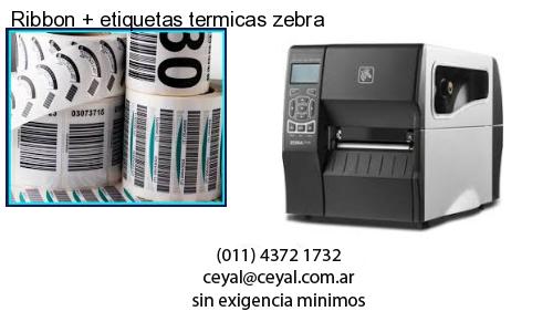 Ribbon   etiquetas termicas zebra