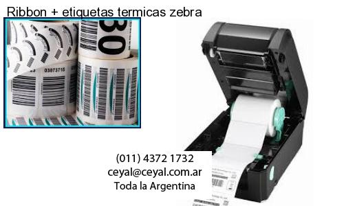Ribbon   etiquetas termicas zebra
