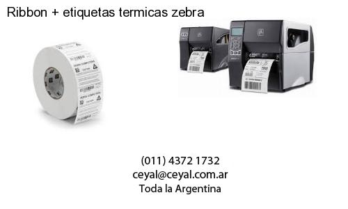 Ribbon   etiquetas termicas zebra