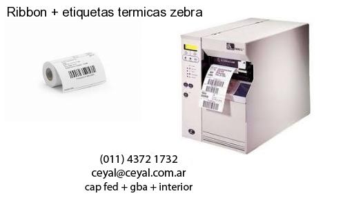 Ribbon   etiquetas termicas zebra