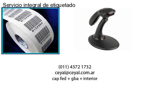 Servicio integral de etiquetado