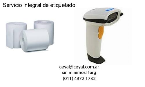 Servicio integral de etiquetado
