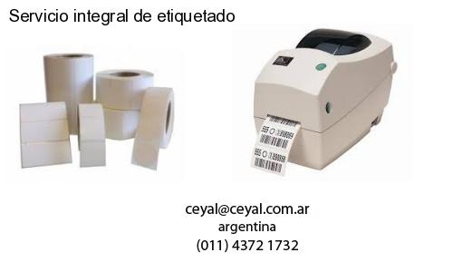 Servicio integral de etiquetado