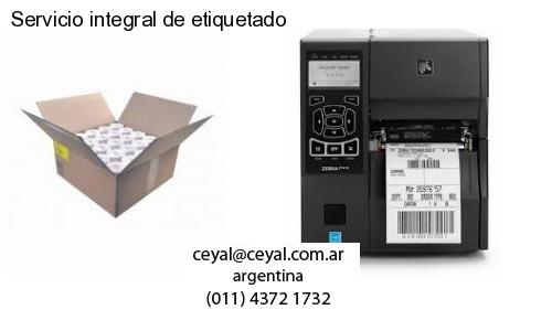 Servicio integral de etiquetado