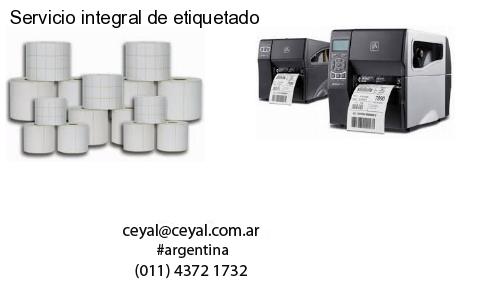 Servicio integral de etiquetado