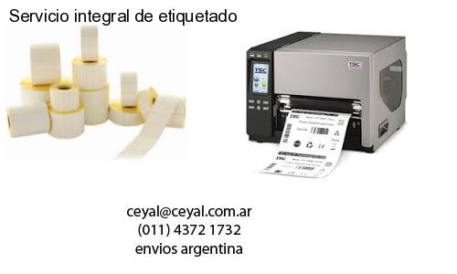 Servicio integral de etiquetado