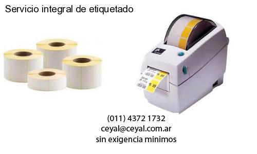 Servicio integral de etiquetado