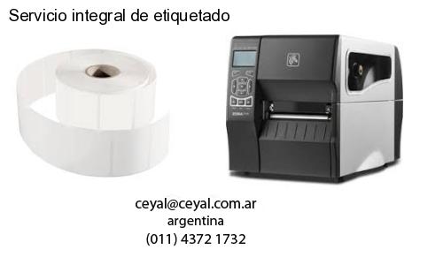Servicio integral de etiquetado