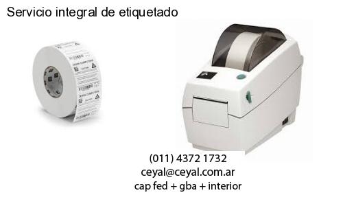 Servicio integral de etiquetado