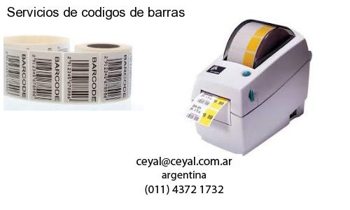 Servicios de codigos de barras