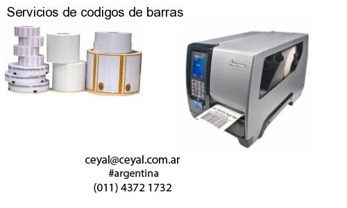Servicios de codigos de barras