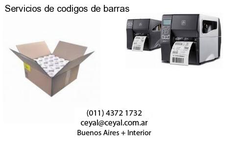 Servicios de codigos de barras