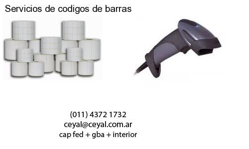 Servicios de codigos de barras