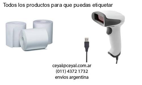 Todos los productos para que puedas etiquetar