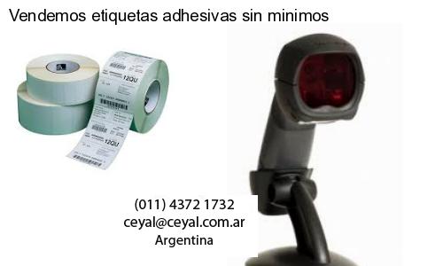Vendemos etiquetas adhesivas sin minimos