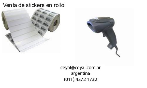 Venta de stickers en rollo