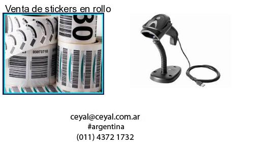 Venta de stickers en rollo