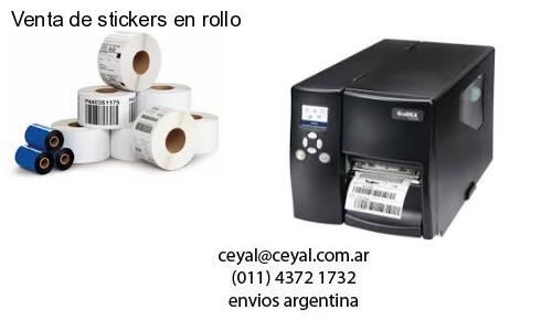 Venta de stickers en rollo