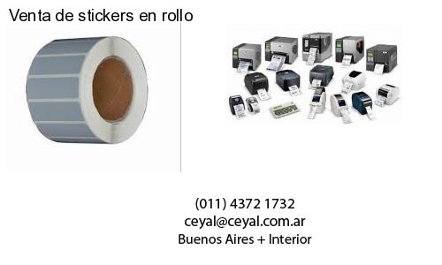 Venta de stickers en rollo