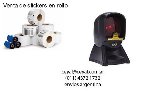 Venta de stickers en rollo
