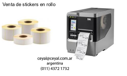 Venta de stickers en rollo