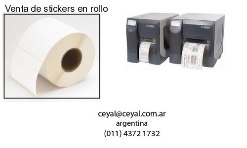 Venta de stickers en rollo