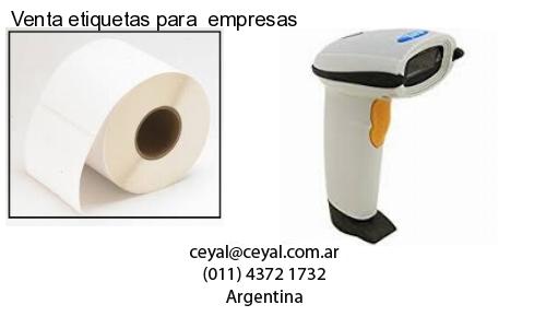 Venta etiquetas para  empresas