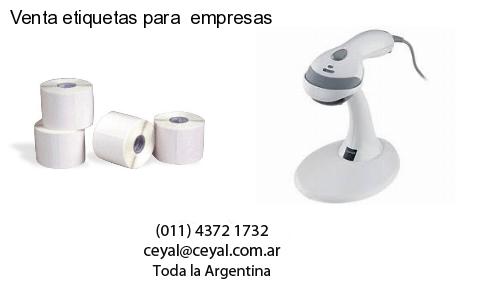 Venta etiquetas para  empresas